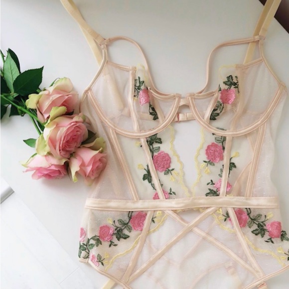 Lounge underwear skye bodysuit,Small - Picture 6 of 6